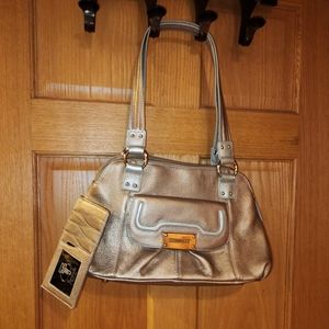 Tignanello Purse (Gold leather)